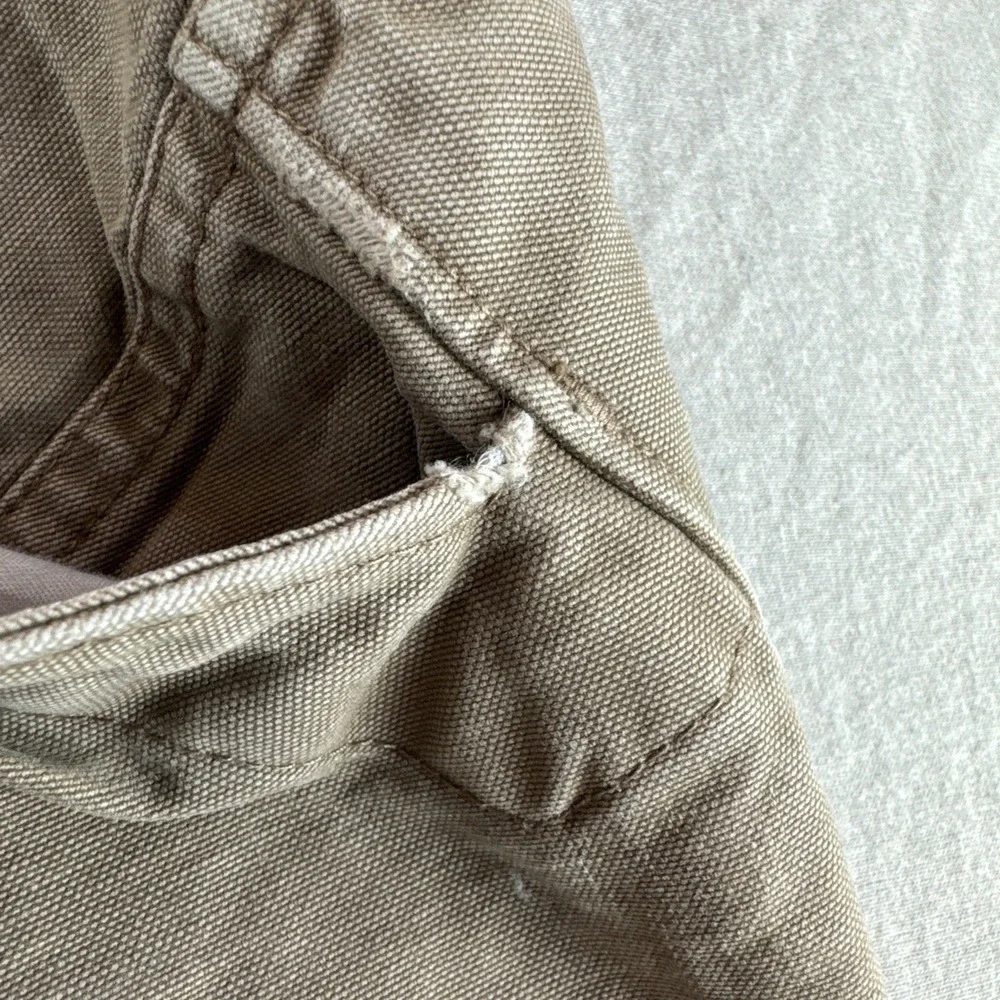Mountain Hardwear Cargo Shorts Mens XXL Beige Utility w/Belt 11" Outdoors READ - Picture 10 of 11